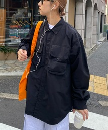 Franklin Climbing | 【ESSENTIAL】アウトポケットナイロンシャツ《UVカット・撥水》(シャツ/ブラウス)