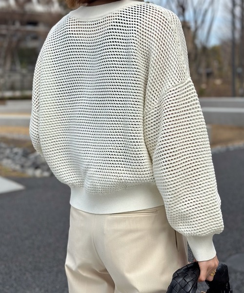 leetaeng84nanamica フロントジップカーディガン leetaeng84nanamica フロントジップカーディガン フロント