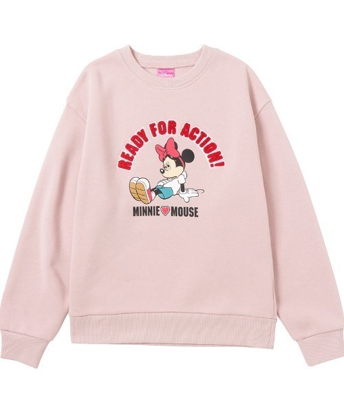 Disney（ディズニー）の「Disney ミッキー サガラ刺繍トレーナー