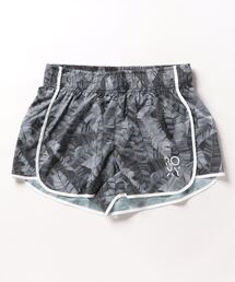 SPIRITED SHORTS/ロキシー撥水セットアップ対応マルチグラフィックフィットネスショーツ