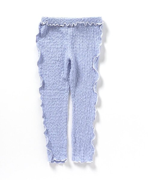 apres les cours（アプレレクール）の「メロウレギンス（レギンス/スパッツ・キッズ・サックスブルー/グリーン/ブラック/アイボリー・120/100/110/130/90/80）」の8枚目の写真