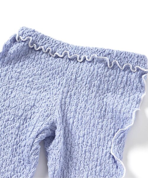 apres les cours（アプレレクール）の「メロウレギンス（レギンス/スパッツ・キッズ・サックスブルー/グリーン/ブラック/アイボリー・120/100/110/130/90/80）」の9枚目の写真