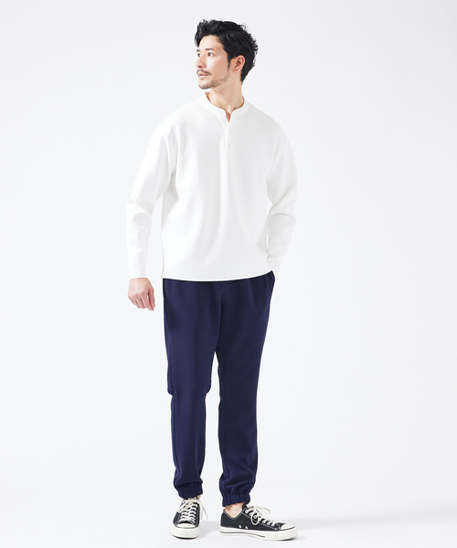 アバハウス（ABAHOUSE）/【セットアップ対応】ハイストレッチ ジョーゼット ジョガーパンツ セール】【セットアップ対応】ハイストレッチ ジョーゼット ジョガー