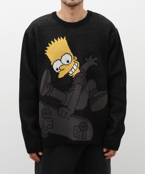 THE SIMPSONS × JOURNAL STANDARDクルーネックニット THE SIMPSONS × JOURNAL STANDARD】 クルーネックニット