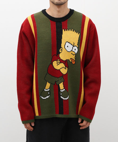 THE SIMPSONS × JOURNAL STANDARDクルーネックニット THE SIMPSONS × JOURNAL STANDARD】 クルーネックニット
