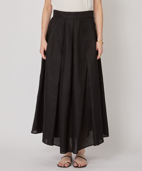 美品✨カレンソロジー 24SS コットンメッシュボリュームスカート