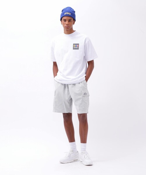 AVIREX（アヴィレックス）の「TRAIN GRAFFITI AVIREX T-SHIRT / トレイン グラフィティ アヴィレックス Tシャツ / AVIREX（Tシャツ/カットソー・メンズ・ブラック/ホワイト・MEDIUM/LARGE/X-LARGE/XX-LARGE）」の21枚目の写真