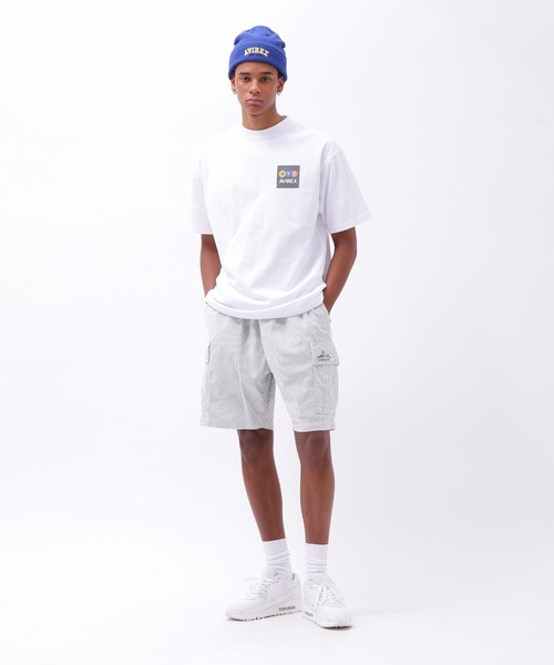 AVIREX（アヴィレックス）の「TRAIN GRAFFITI AVIREX T-SHIRT / トレイン グラフィティ アヴィレックス Tシャツ / AVIREX（Tシャツ/カットソー・メンズ・ブラック/ホワイト・MEDIUM/LARGE/X-LARGE/XX-LARGE）」の3枚目の写真