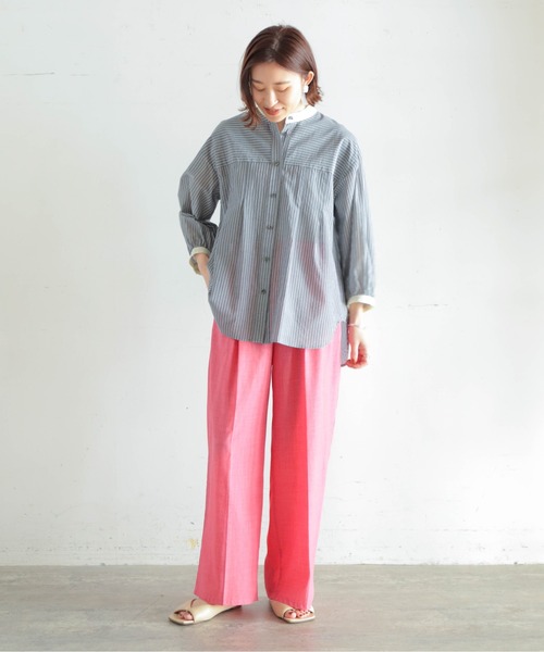 パンツ Wataru NOMBRE IMPAIR（ノンブルアンペール）の「TRトロ イージーパンツ