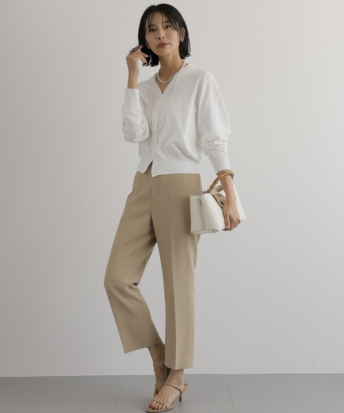 BARNYARDSTORM(バンヤードストーム)の「BARNYARDSTORM / ウエストシェイプニット(ニット/セーター・レディース・ピンク/ブラック/ホワイト・0/1)」の15枚目の写真