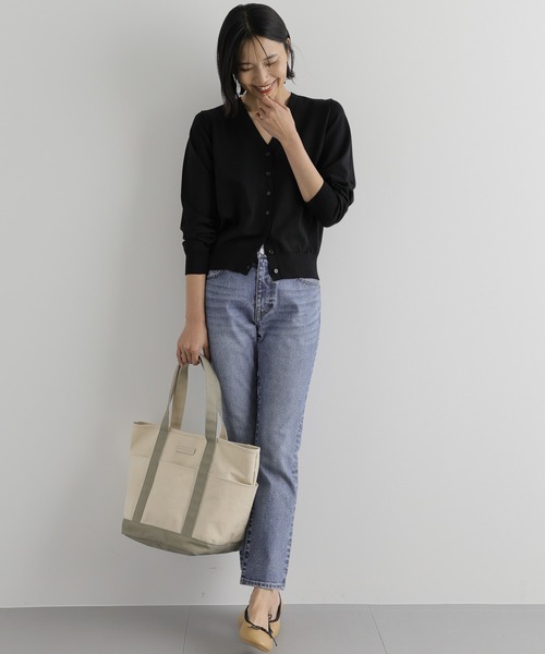 BARNYARDSTORM(バンヤードストーム)の「BARNYARDSTORM / ウエストシェイプニット(ニット/セーター・レディース・ピンク/ブラック/ホワイト・0/1)」の11枚目の写真