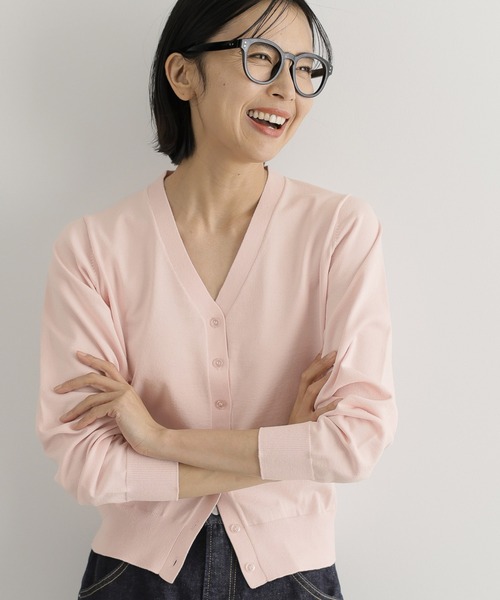 BARNYARDSTORM(バンヤードストーム)の「BARNYARDSTORM / ウエストシェイプニット(ニット/セーター・レディース・ピンク/ブラック/ホワイト・0/1)」の6枚目の写真