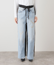 【OPEN YY / オープンワイワイ】YY STICH FRONT JEAN COTTON PANTS