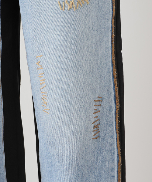 OPEN Yy(オープンワイワイ)の「【OPEN YY / オープンワイワイ】YY STICH FRONT JEAN COTTON PANTS(その他パンツ・レディース・ブラック・SMALL)」の15枚目の写真