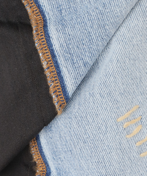 OPEN Yy(オープンワイワイ)の「【OPEN YY / オープンワイワイ】YY STICH FRONT JEAN COTTON PANTS(その他パンツ・レディース・ブラック・SMALL)」の20枚目の写真