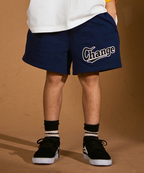 PAIRMANON STREET（ペアマノンストリート）の「【PAIRMANON STREET】裏毛 刺繍 ワッペン ショーツ ハーフ パンツ（その他パンツ・キッズ・ネイビー/ベージュ/レッド/グリーン/グレー/ブラック・100/130/90/120/140/150/110）」の5枚目の写真