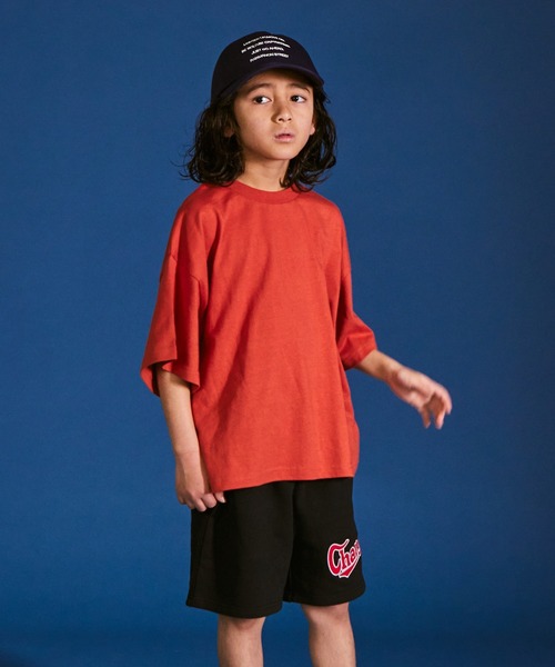 PAIRMANON STREET（ペアマノンストリート）の「【PAIRMANON STREET】裏毛 刺繍 ワッペン ショーツ ハーフ パンツ（その他パンツ・キッズ・ネイビー/ベージュ/レッド/グリーン/グレー/ブラック・100/130/90/120/140/150/110）」の7枚目の写真