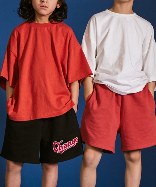 PAIRMANON STREET（ペアマノンストリート）の「【PAIRMANON STREET】裏毛 刺繍 ワッペン ショーツ ハーフ パンツ（その他パンツ・キッズ・ネイビー/ベージュ/レッド/グリーン/グレー/ブラック・100/130/90/120/140/150/110）」の11枚目の写真