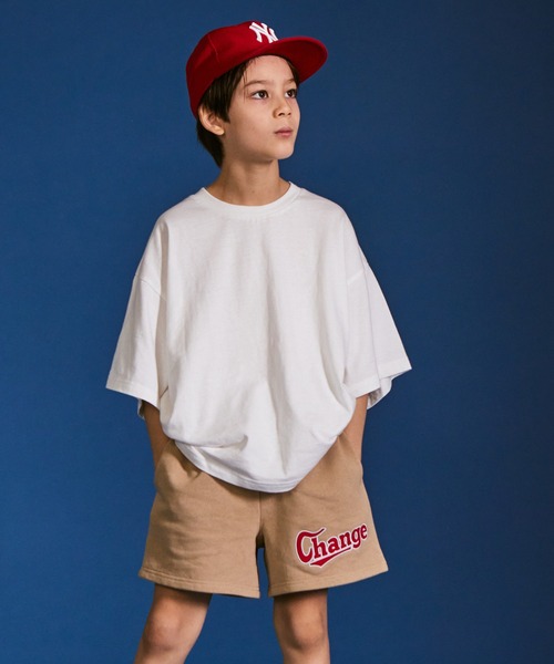 PAIRMANON STREET（ペアマノンストリート）の「【PAIRMANON STREET】裏毛 刺繍 ワッペン ショーツ ハーフ パンツ（その他パンツ・キッズ・ネイビー/ベージュ/レッド/グリーン/グレー/ブラック・100/130/90/120/140/150/110）」の18枚目の写真