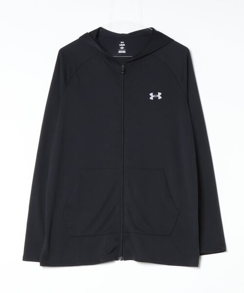 UNDER ARMOUR(アンダーアーマー)の「アンダーアーマー UAテック フルジップ フーディー(スウェット・メンズ・ネイビー/ブラック/グレー・S/M/L/LL/3L)」の2枚目の写真
