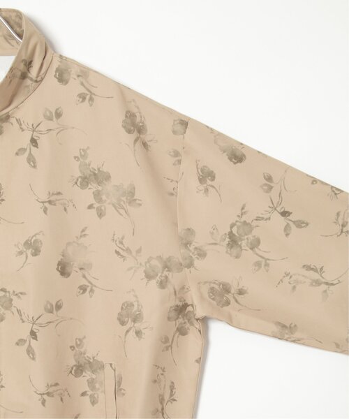 【セール】総柄ワイド トラックトップジャケット /セットアップ可能（ブルゾン）｜NO NEED（ノーニード）