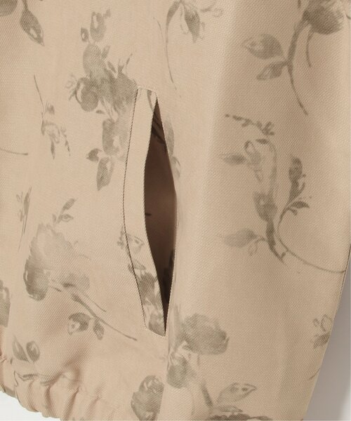 【セール】総柄ワイド トラックトップジャケット /セットアップ可能（ブルゾン）｜NO NEED（ノーニード）