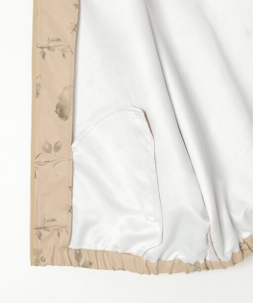 【セール】総柄ワイド トラックトップジャケット /セットアップ可能（ブルゾン）｜NO NEED（ノーニード）