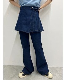 WC | 【 EC限定 】スカートSET 3WAYフレアデニム(デニムパンツ)