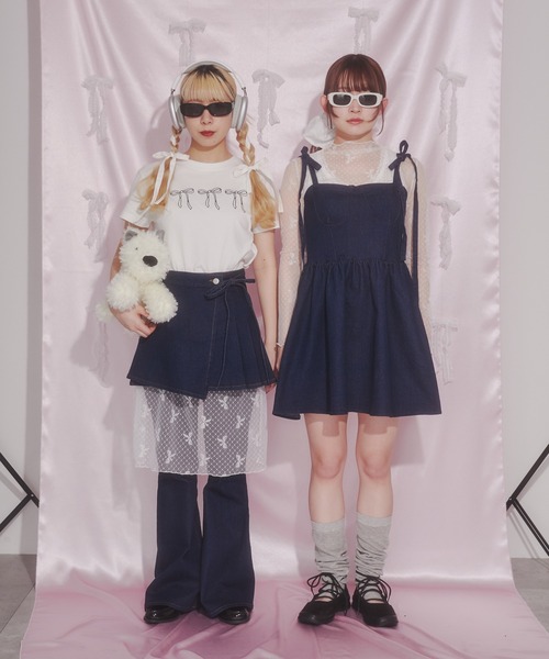 WC（ダブル シー）の「【 EC限定 】スカートSET 3WAYフレアデニム（デニムパンツ・レディース・ブルー系・FREE）」の7枚目の写真