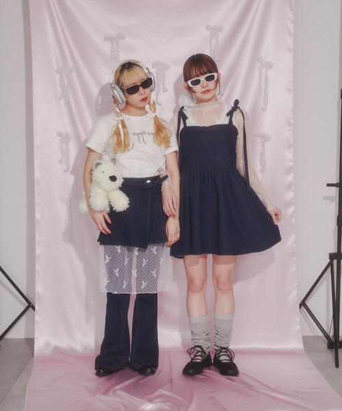 WC（ダブル シー）の「【 EC限定 】スカートSET 3WAYフレアデニム（デニムパンツ・レディース・ブルー系・FREE）」の8枚目の写真