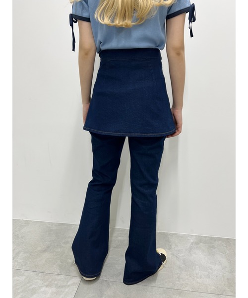 WC（ダブル シー）の「【 EC限定 】スカートSET 3WAYフレアデニム（デニムパンツ・レディース・ブルー系・FREE）」の18枚目の写真