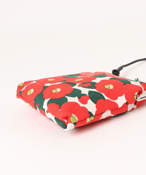 倭物やカヤ（ワモノヤカヤ）の「【倭物やカヤ】帆布堂 花衣がま口ショルダーバッグ（ショルダーバッグ・レディース・ピンク/オレンジ/レッド・FREE）」の6枚目の写真