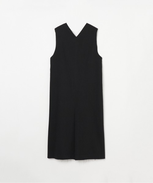 HELIOPOLE（エリオポール）の「DEEP V NECK DRESS（ワンピース・レディース・ブラック・38）」の3枚目の写真