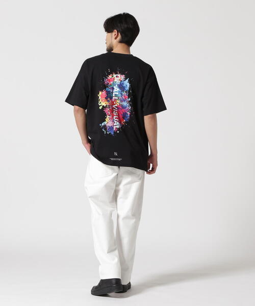 A4A(エーフォーエー)の「【WEB&DEPOT限定】/A4A/エーフォーエー/PAINT s/s TEE(Tシャツ/カットソー・メンズ・ホワイト/ブラック・M/L)」の14枚目の写真