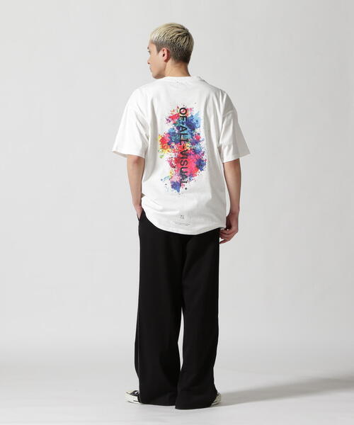 tシャツ 「WEB限定カラーあり」ボアジャージー カットソー レディース セール】手書き風ロゴ刺繍シアーBIGTシャツ / オーバーサイズT