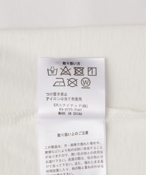 A4A(エーフォーエー)の「【WEB&DEPOT限定】/A4A/エーフォーエー/PAINT s/s TEE(Tシャツ/カットソー・メンズ・ホワイト/ブラック・M/L)」の9枚目の写真