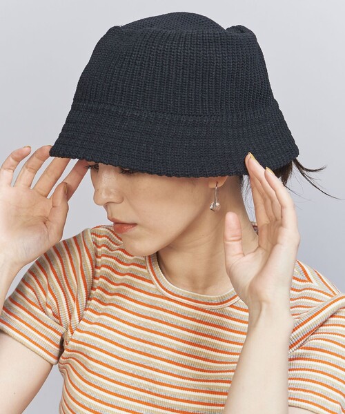 SOLARIS&Co. BEAUTY&YOUTH ニットバケットハット BEAUTY&YOUTH UNITED ARROWS（ビューティーアンドユースユナイテッド