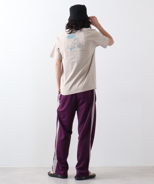 FUNALIVE(ファンアライブ)の「グラフィック系プリントT(Tシャツ/カットソー・メンズ・ブラック/ホワイト/ブルーグレー/ベージュ/ブラック系/ブラック系1/ベージュ系・L/XL)」の15枚目の写真
