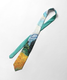 ZIP FIVE（ジップファイブ）の「名画総柄 とろみネクタイ 幅広め（ネクタイ）」