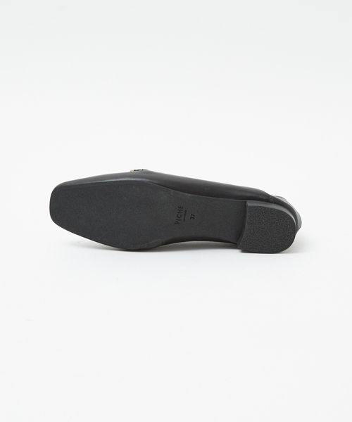 PICHE ABAHOUSE（ピシェ アバハウス）の「バブーシュビットモカスクエアローファー（ローファー・レディース・ブラック/オフホワイト/グレー/キャメル・38/39/36/37/35/34/40）」の17枚目の写真