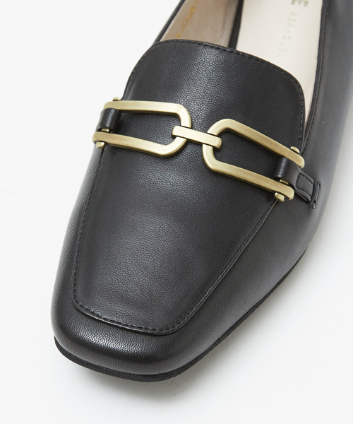 PICHE ABAHOUSE（ピシェ アバハウス）の「バブーシュビットモカスクエアローファー（ローファー・レディース・ブラック/オフホワイト/グレー/キャメル・38/39/36/37/35/34/40）」の18枚目の写真