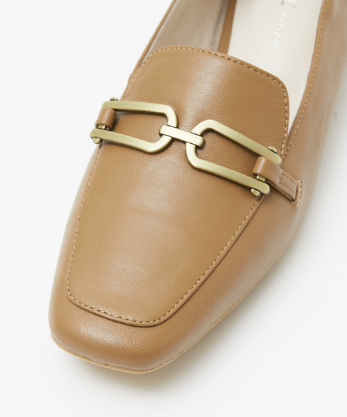 PICHE ABAHOUSE（ピシェ アバハウス）の「バブーシュビットモカスクエアローファー（ローファー・レディース・ブラック/オフホワイト/グレー/キャメル・38/39/36/37/35/34/40）」の21枚目の写真