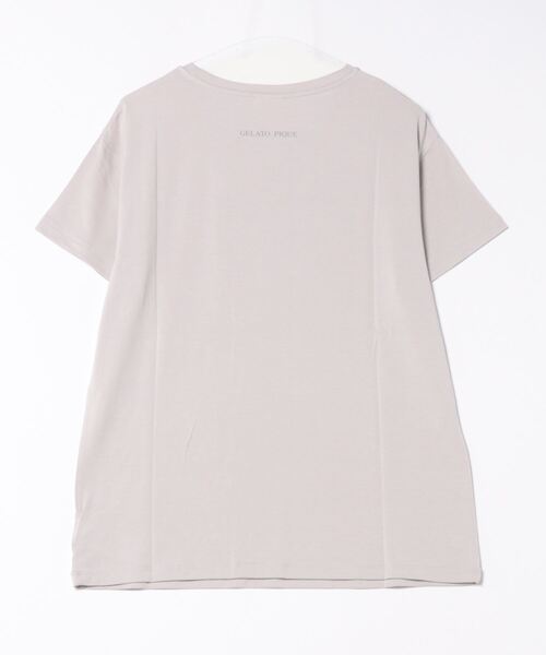 gelato pique（ジェラートピケ）の「フェミニンロゴTシャツ（ルーム