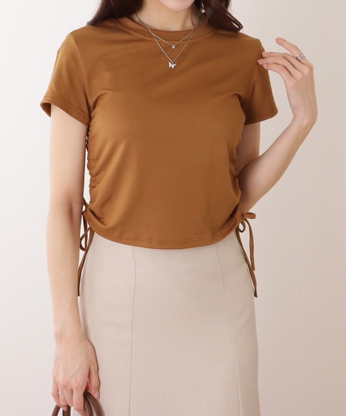 関送込【LEMAIRE】ベーシックTシャツ クルーネック 半袖 無地 クルーネックTシャツ／半袖／ウォッシャブル／ガス焼きコットン