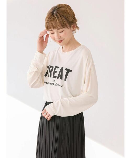 AMERICAN HOLIC（アメリカンホリック）の「SET　ベスト+ロゴカットプルオーバー（Tシャツ/カットソー・レディース・アイボリー/その他7・L/M）」の9枚目の写真
