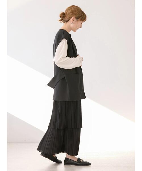AMERICAN HOLIC（アメリカンホリック）の「SET　ベスト+ロゴカットプルオーバー（Tシャツ/カットソー・レディース・アイボリー/その他7・L/M）」の12枚目の写真