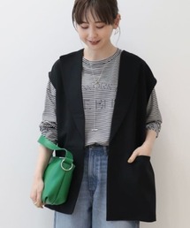 SET ベスト+ロゴカットプルオーバー