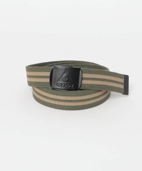ITEMS URBANRESEARCH(アイテムズ アーバンリサーチ)の「GERRY Line Belt(ベルト・メンズ・レッド系その他/グリーン系その他/ブラック系その他/イエロー系その他・-)」の3枚目の写真