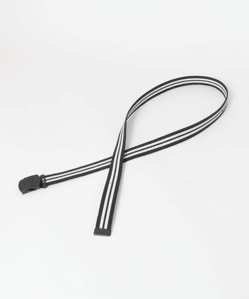 ITEMS URBANRESEARCH(アイテムズ アーバンリサーチ)の「GERRY Line Belt(ベルト・メンズ・レッド系その他/グリーン系その他/ブラック系その他/イエロー系その他・-)」の6枚目の写真