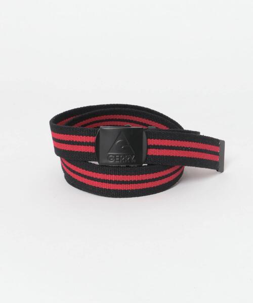 ITEMS URBANRESEARCH(アイテムズ アーバンリサーチ)の「GERRY Line Belt(ベルト・メンズ・レッド系その他/グリーン系その他/ブラック系その他/イエロー系その他・-)」の8枚目の写真
